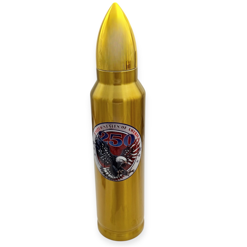 Bullet shaped flasks United States Of America 250 Eagle