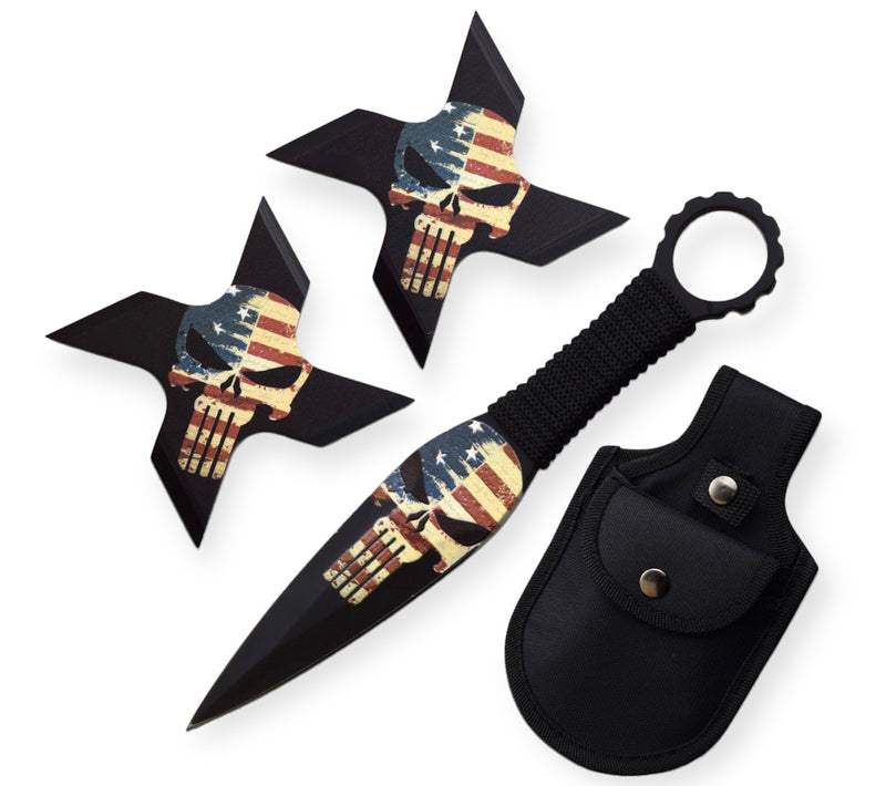 4 Inch 4 Point Throwing Star /Throwing knife 6.5 inch