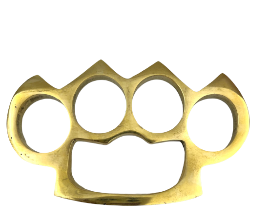 Solid Heavy Real Brass Knuckles 4 Fingers