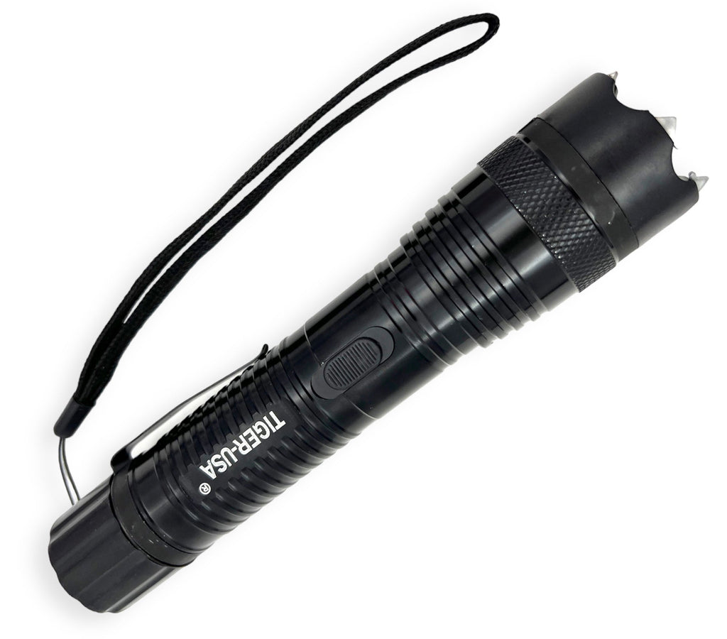 Tiger-USA Xtreme® 100 Mill  V Stun Gun Flashlight (BLACK)