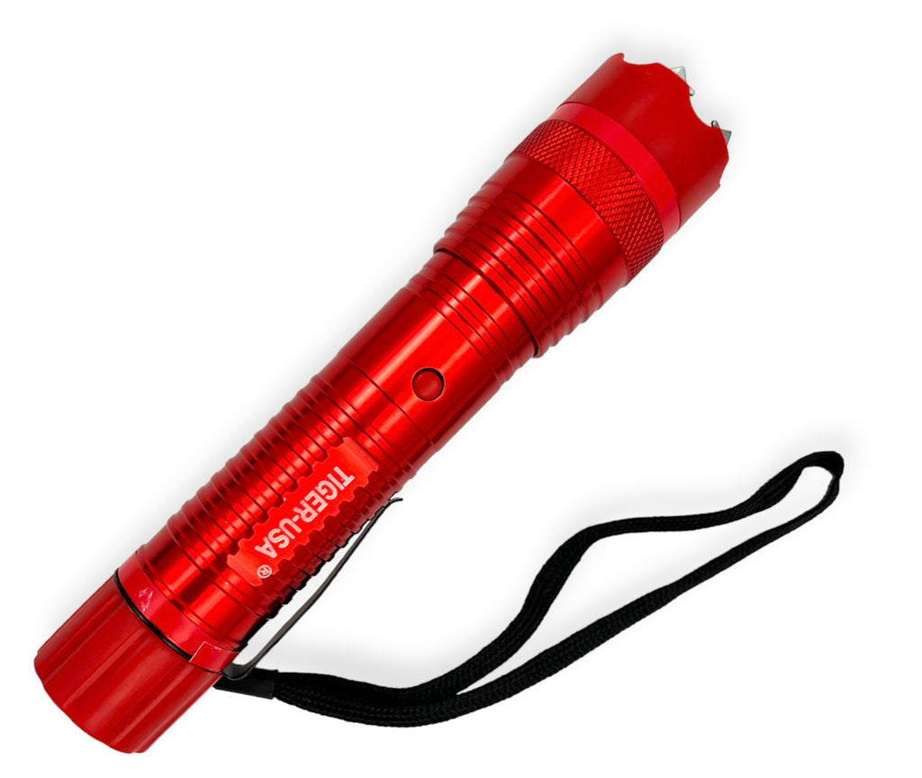Tiger-USA Xtreme® 100 Mill  V Stun Gun Flashlight (RED)