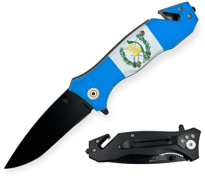 Tiger Usa® Folding Knife W. Clip  Guatemala