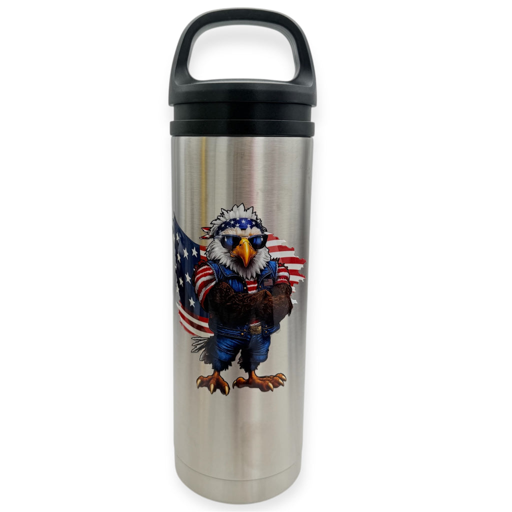 Ultra Mug, Curved 16 oz American  Eagle Flag
