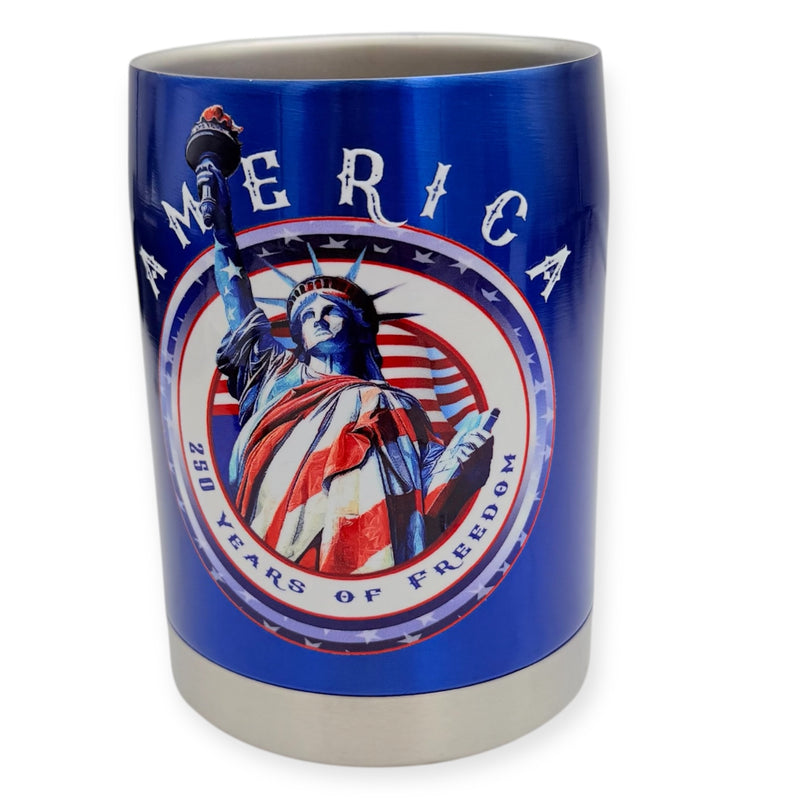 Coolie Lowball Tumbler Royal Blue America