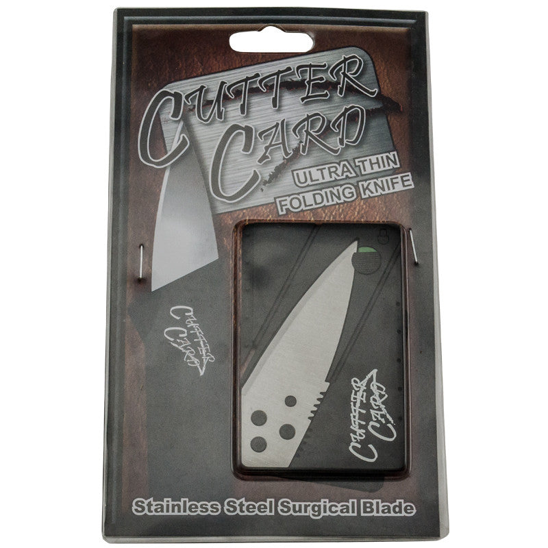 12 PC Cutter Card Ultra Thin Credit Card Knife, , Panther Trading Company- Panther Wholesale