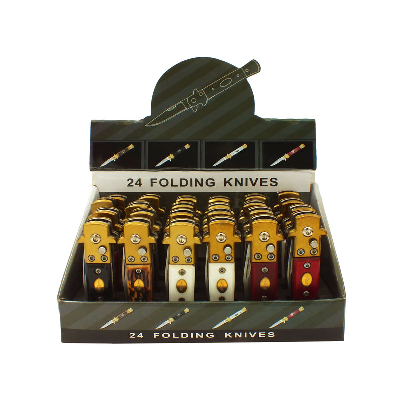 Mini Stiletto Switchblade Set of 24