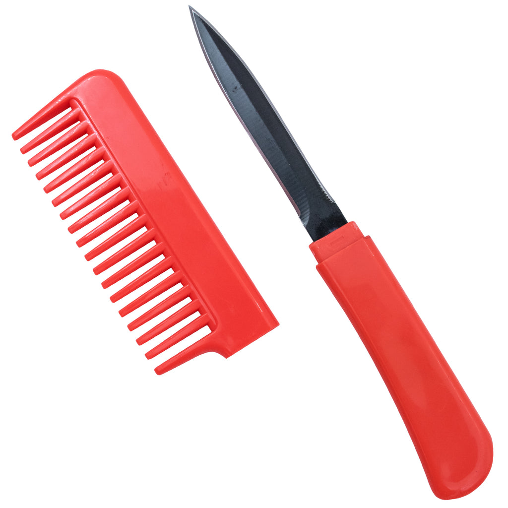 Comb Knife Red Danger