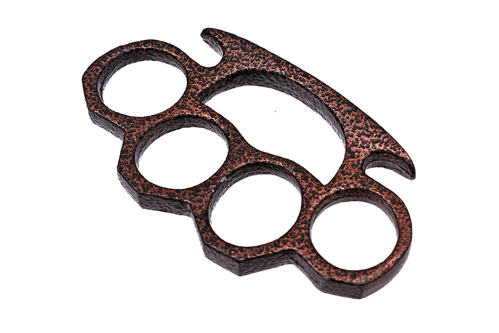Solid Steel Knuckle Duster Brass Knuckle - Copper