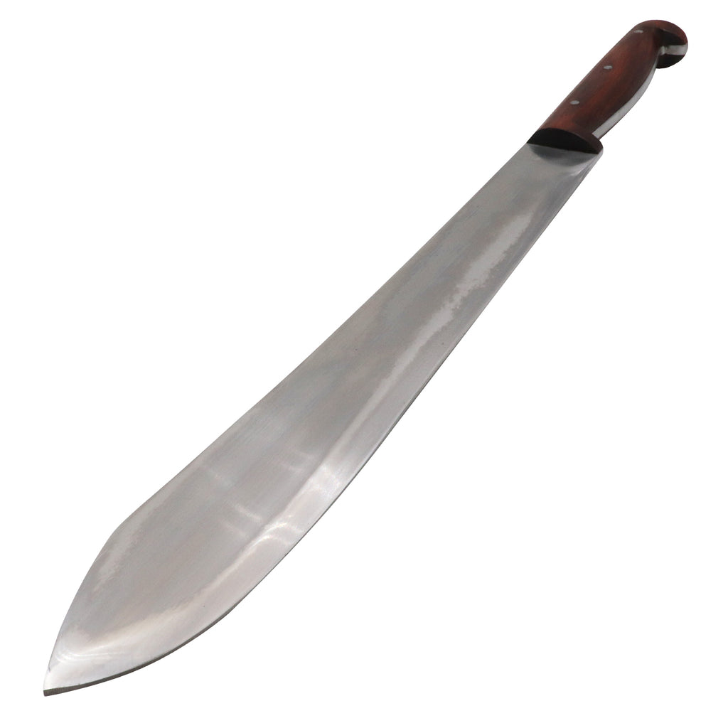 20 Inch Bolo Style Full Tang Machete with Leather Sheath