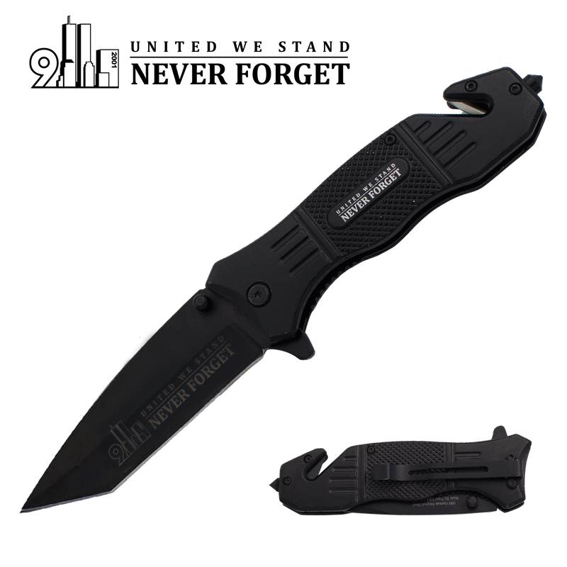 United We Stand Trigger Action Liner Lock Tanto Blade Knife, , Panther Trading Company- Panther Wholesale