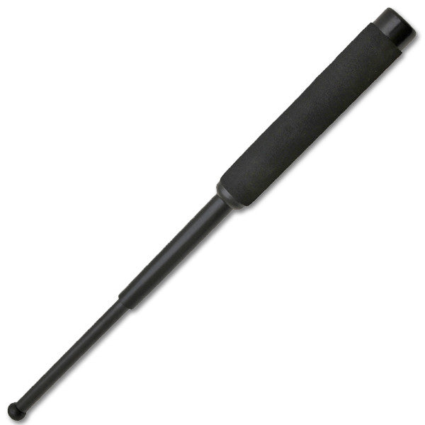 16 Inch Foam Handle Baton - Solid Steel Police Grade w/ Free Case, , Panther Trading Company- Panther Wholesale