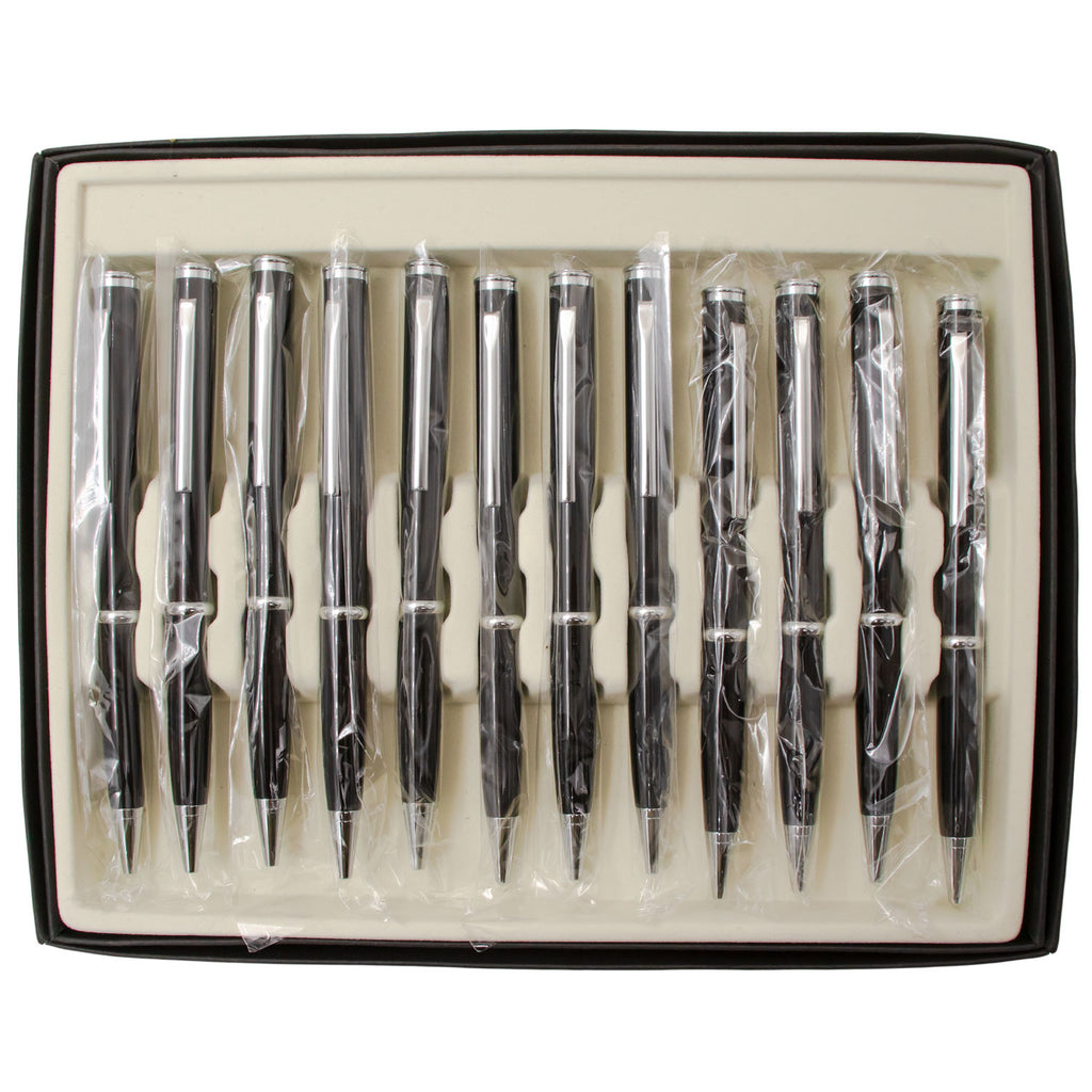 Pen Knife 12 PIECES Set - Black