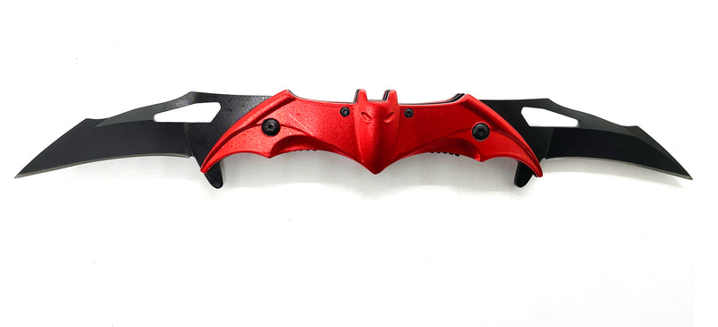 11.5 Inch Bat Knife RED Folding Knife