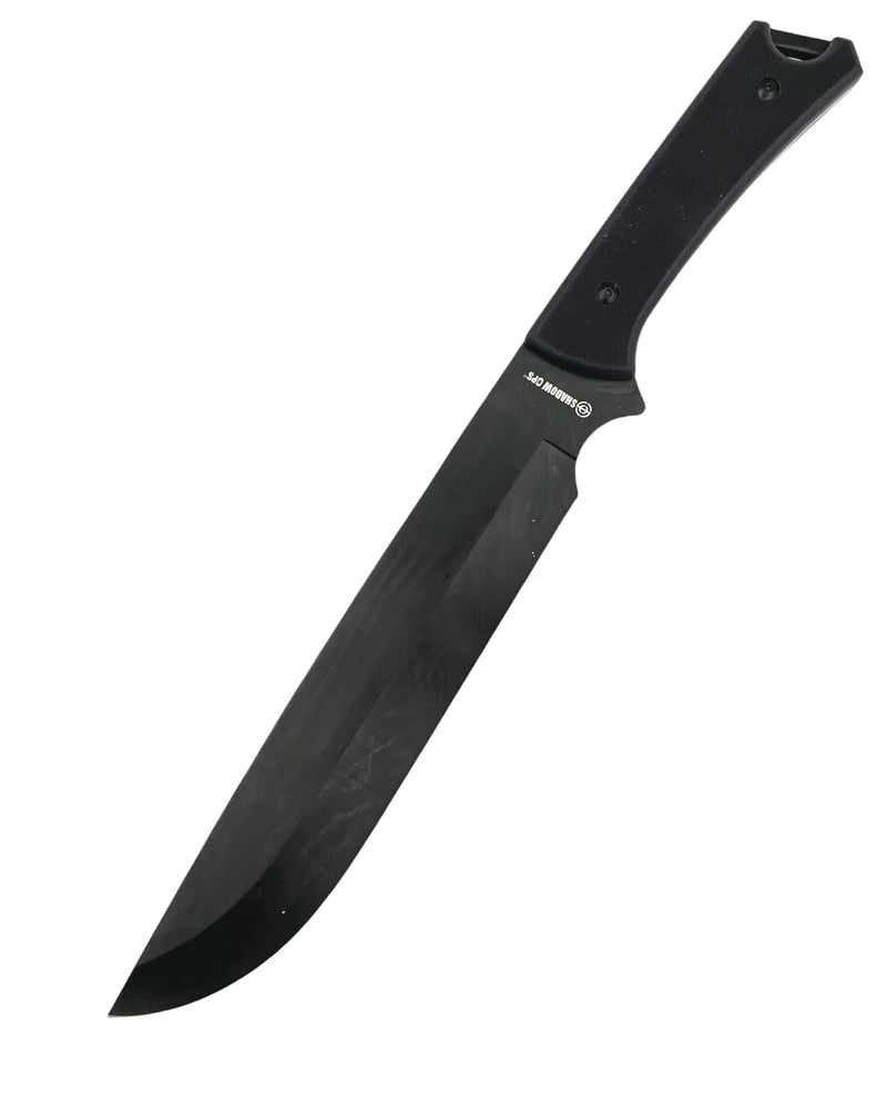 Shadow Ops® COMBATIBLE machete with case (Black)