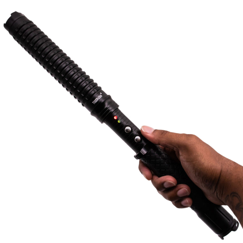 Tiger-USA Xtreme® SERPENTON 170 Mill Collapsible Stun Gun Flashlight Baton