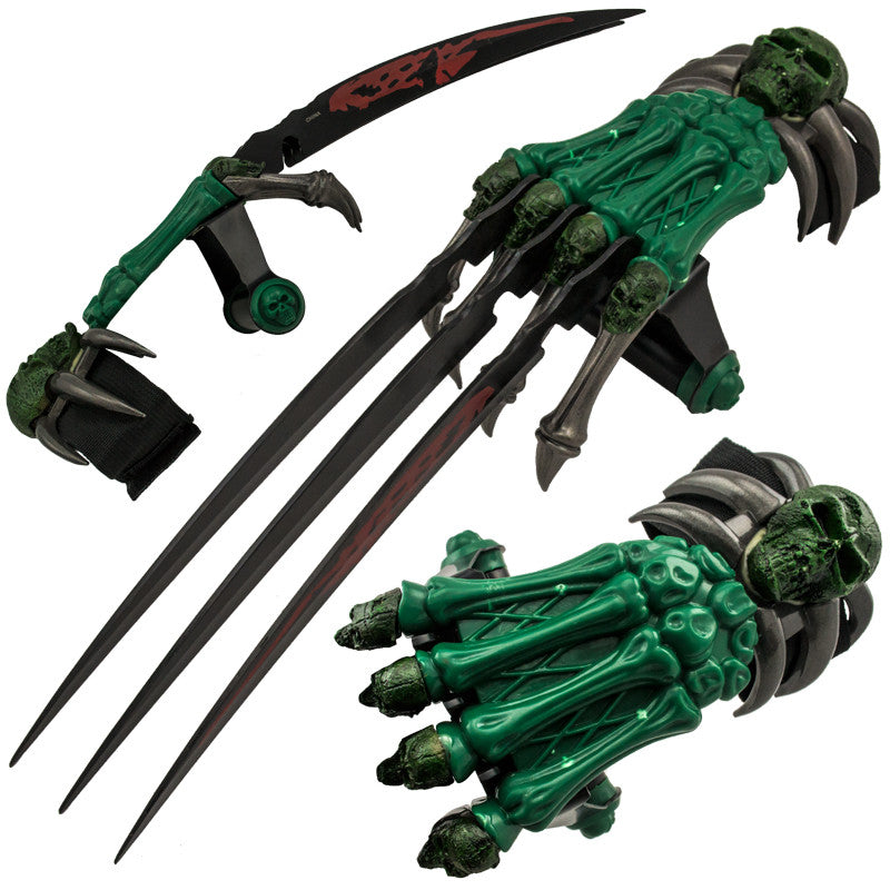 Z-Slayer Dagger Claw Three Blade Glove, , Panther Trading Company- Panther Wholesale