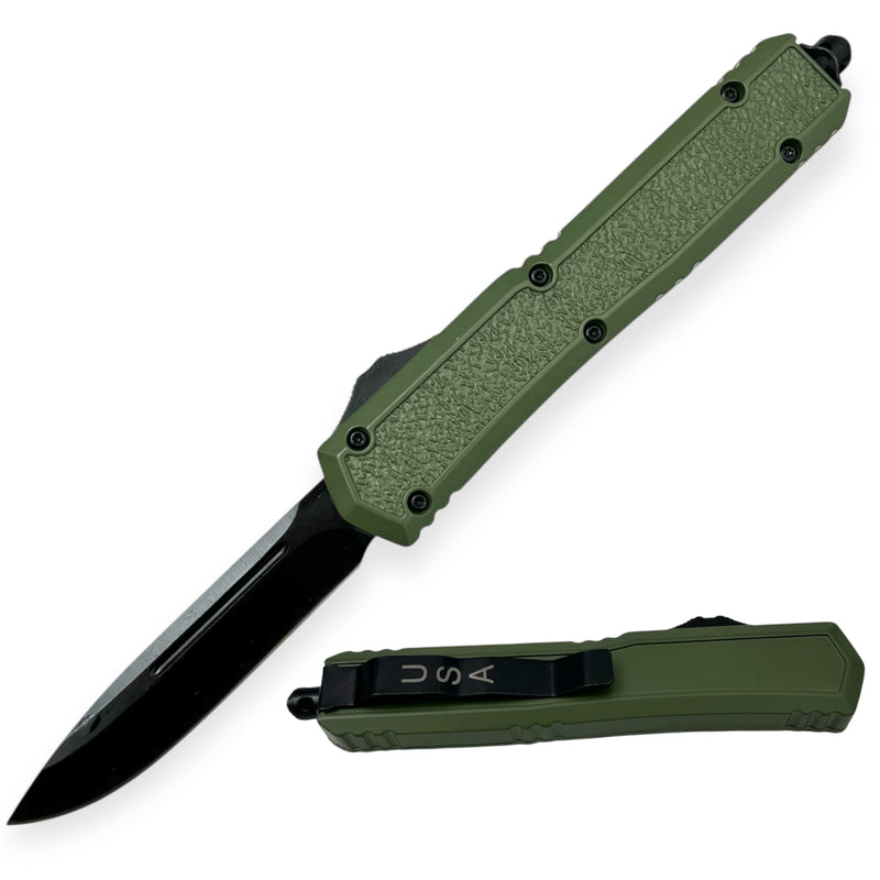 Green Deploye 8.5inch  OTF Knife