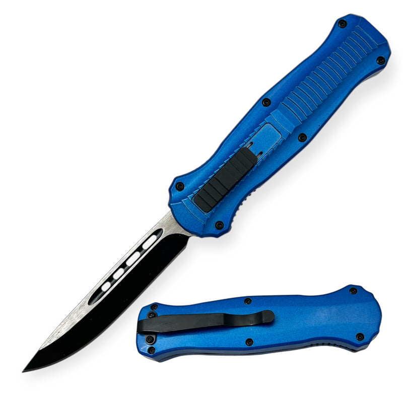 Otf Blue  Drop Point  w/ Nylon Sheath