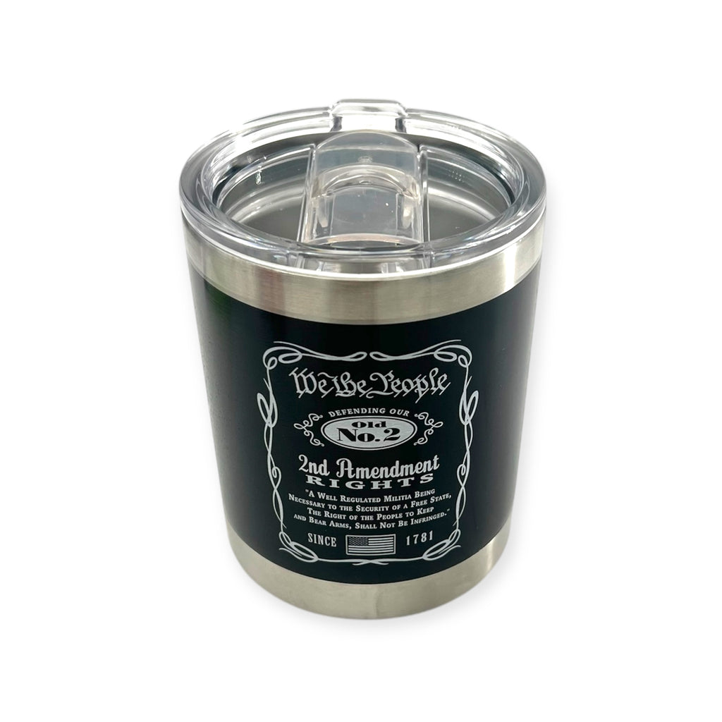 Tumbler 10 oz Stainless Steel, We The People Whiskey