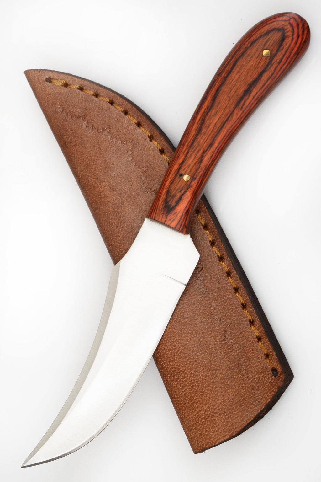 7.0 inch Hunting Knife Set W. Leather Case