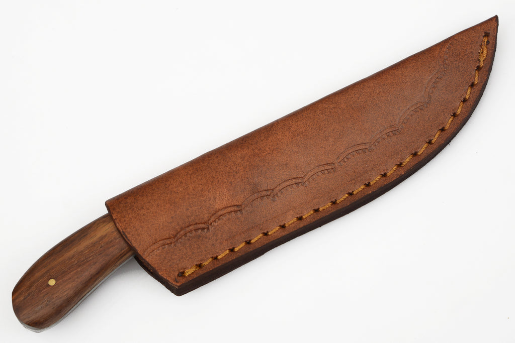 7.0 inch Hunting Knife Set W. Leather Case