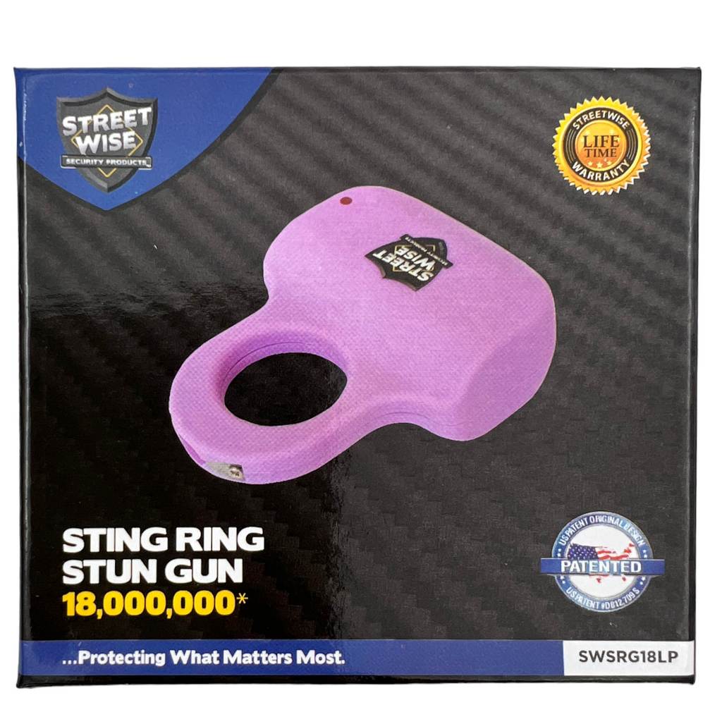 Sting Ring 18,000,000 Stun Gun Light Purple