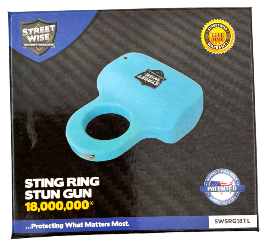 Sting Ring 18,000,000 Stun Gun Teal