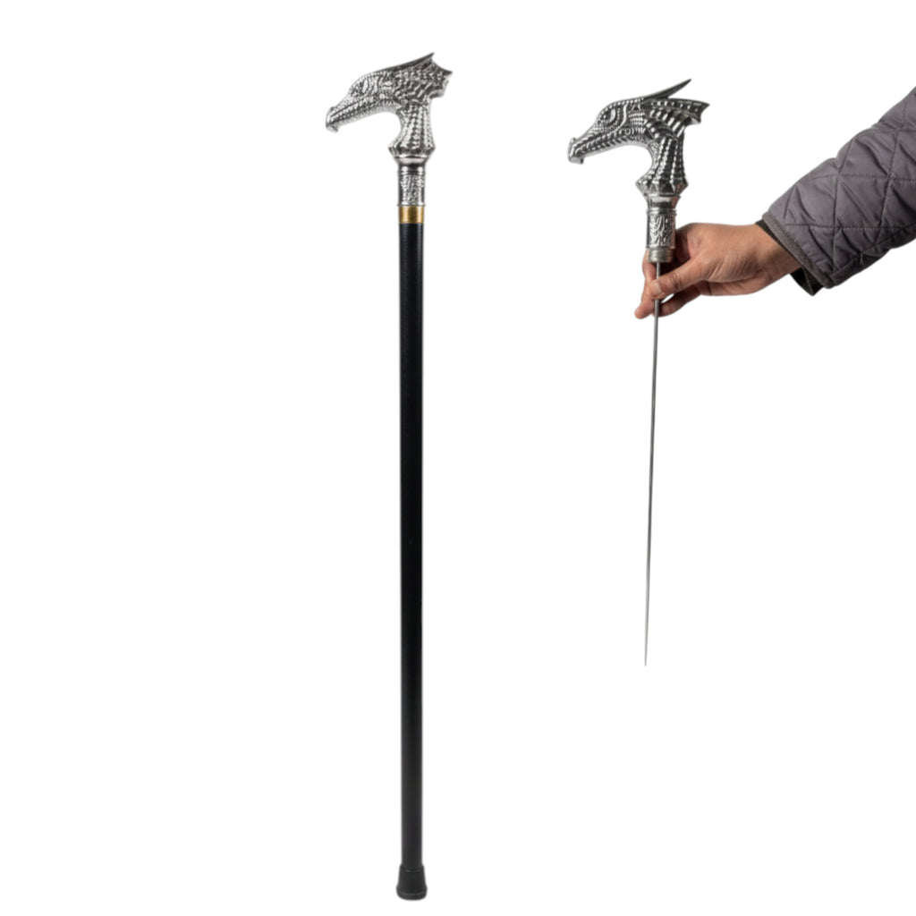 Set Of 12pieces (1 Dozen)  Dragon walking Cane Swords