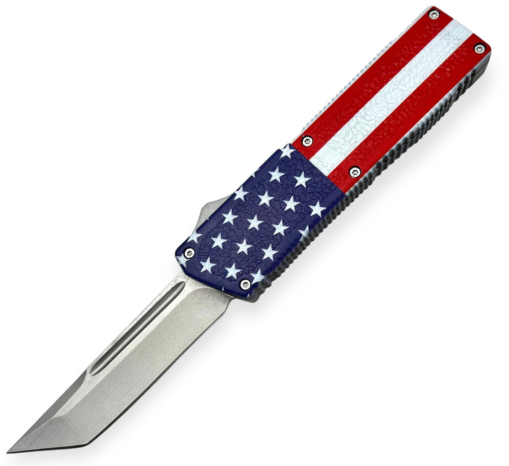 Lighting OTF Knife American Knife Tanto Blade with case