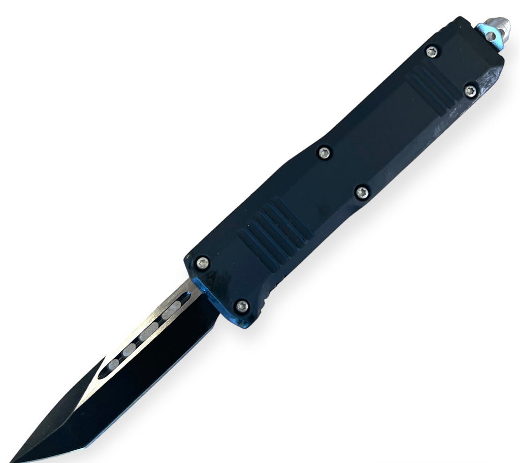 OTF Knife Tanto Blade Black