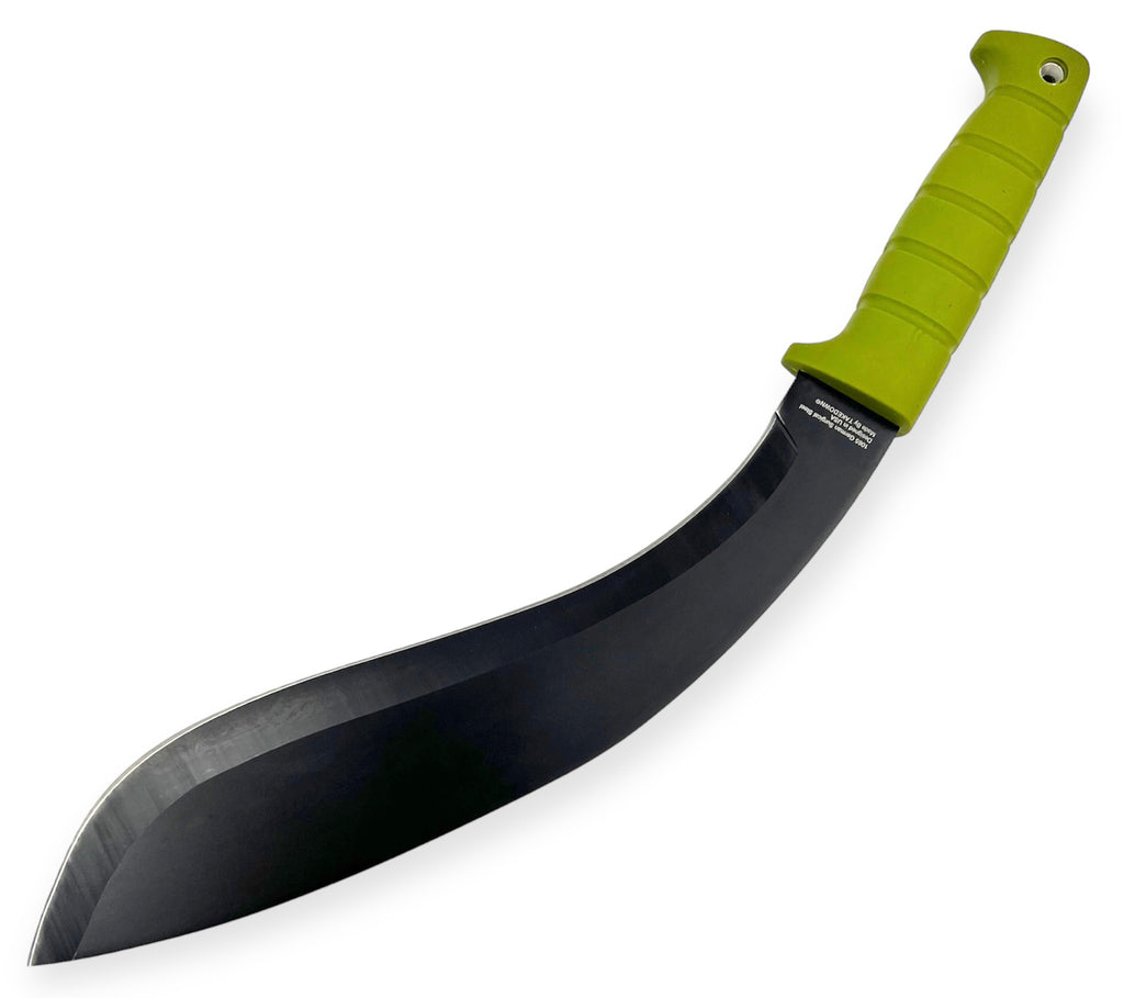 18 Inch Takedown® Undead Slayer Colima Machete 5.5mm Thick Blade GREEN