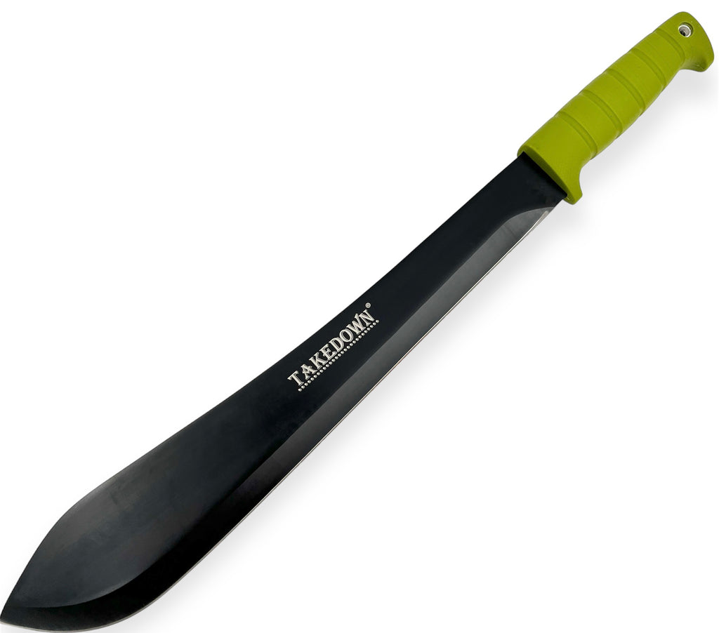 26.5 Inch Takedown® Undead Slayer Bolo Machete GREEN