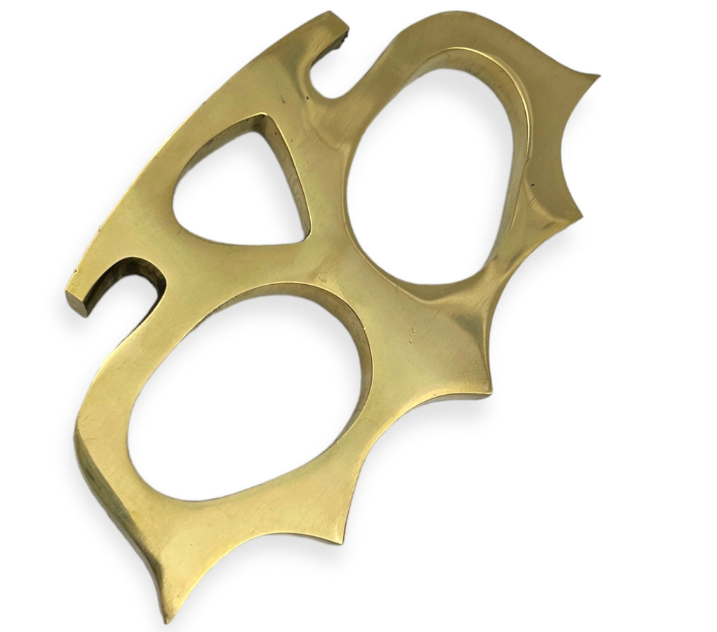 Solid Heavy Real Brass Knuckles 2 fingers