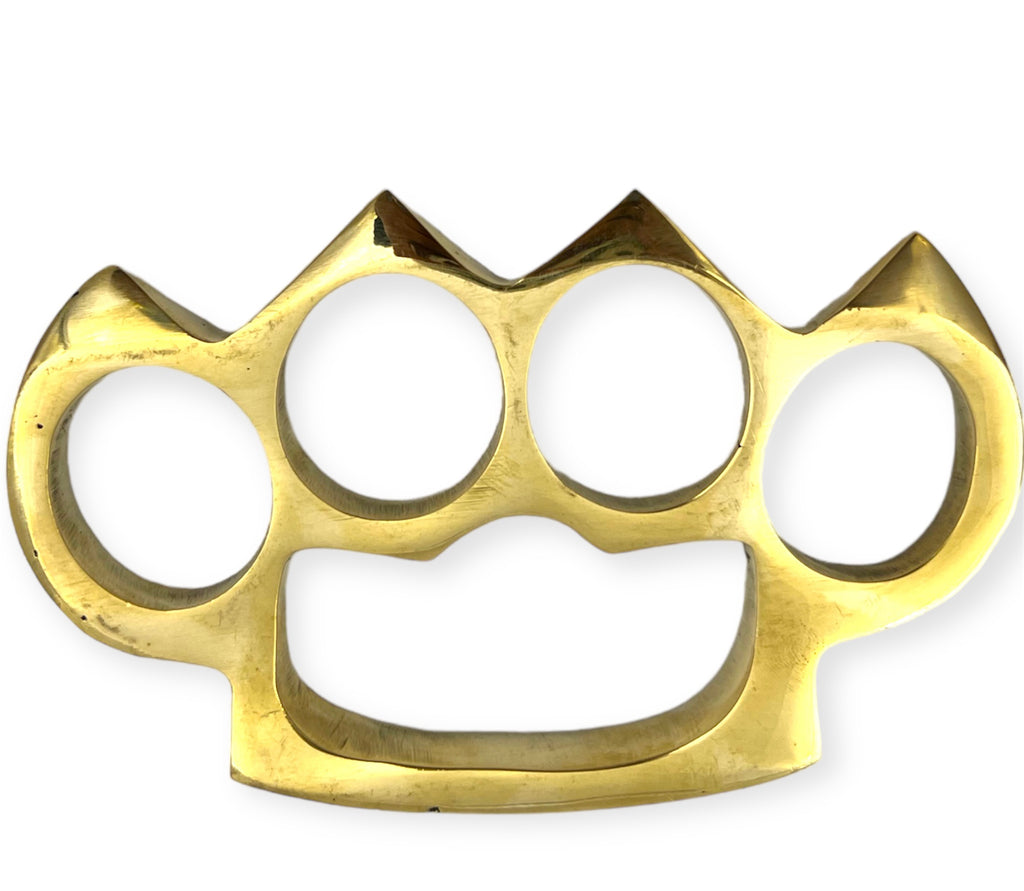 Solid Heavy Real Brass Knuckles 4 Fingers