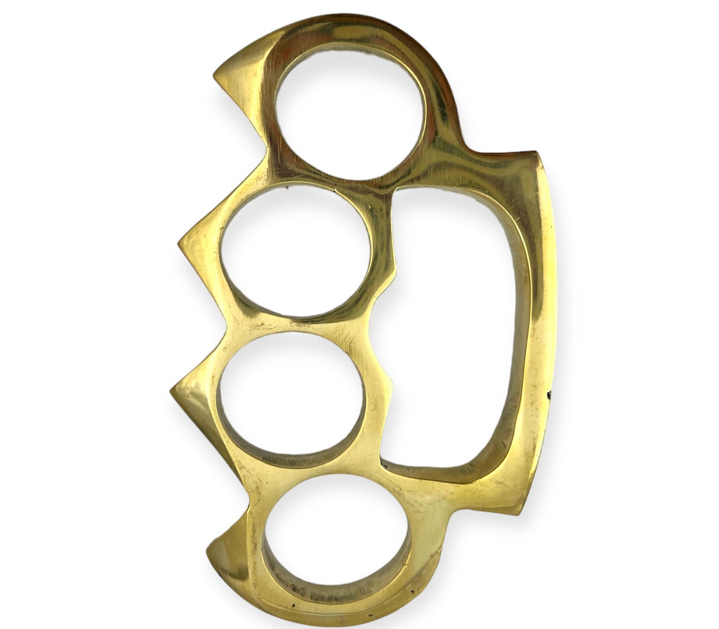 Solid Heavy Real Brass Knuckles 4 Fingers