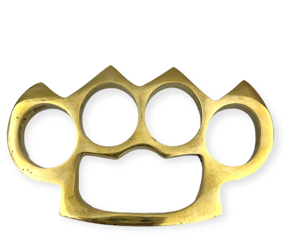 Solid Heavy Real Brass Knuckles 4 Fingers