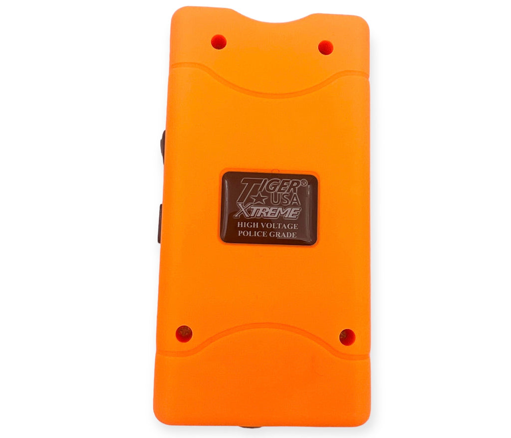 Tiger-USA Xtreme® 96 Mill Orange  Rechargeable Stun Gun & Flash Light