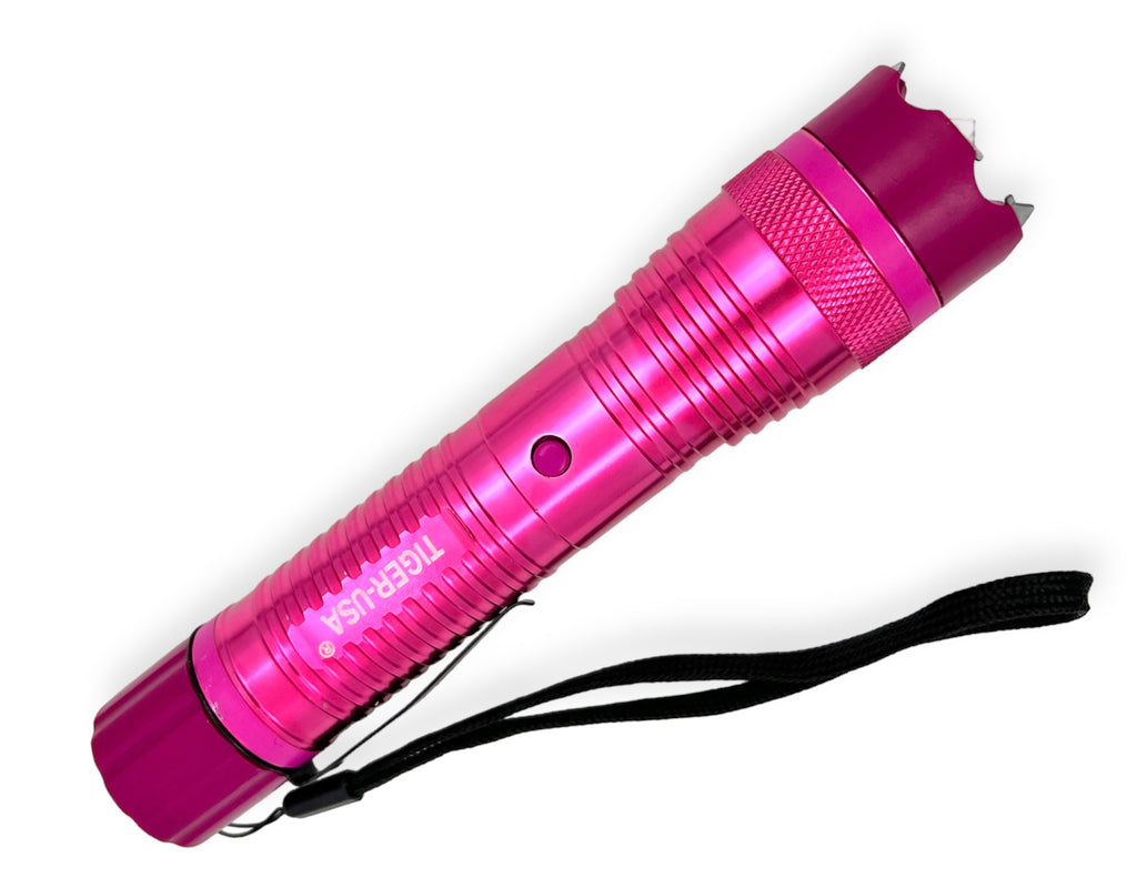 Tiger-USA Xtreme® 100 Mill  V Stun Gun Flashlight (PINK)