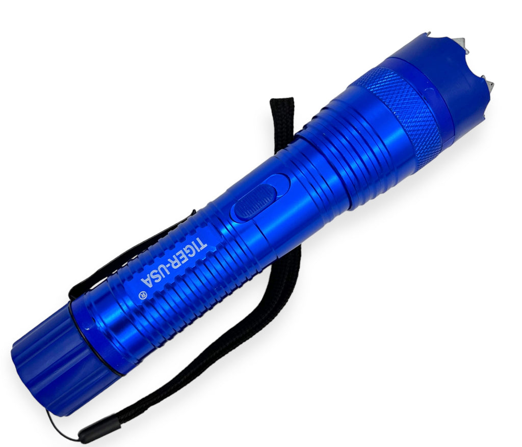 Tiger-USA Xtreme® 100 Mill  V Stun Gun Flashlight (BLUE)
