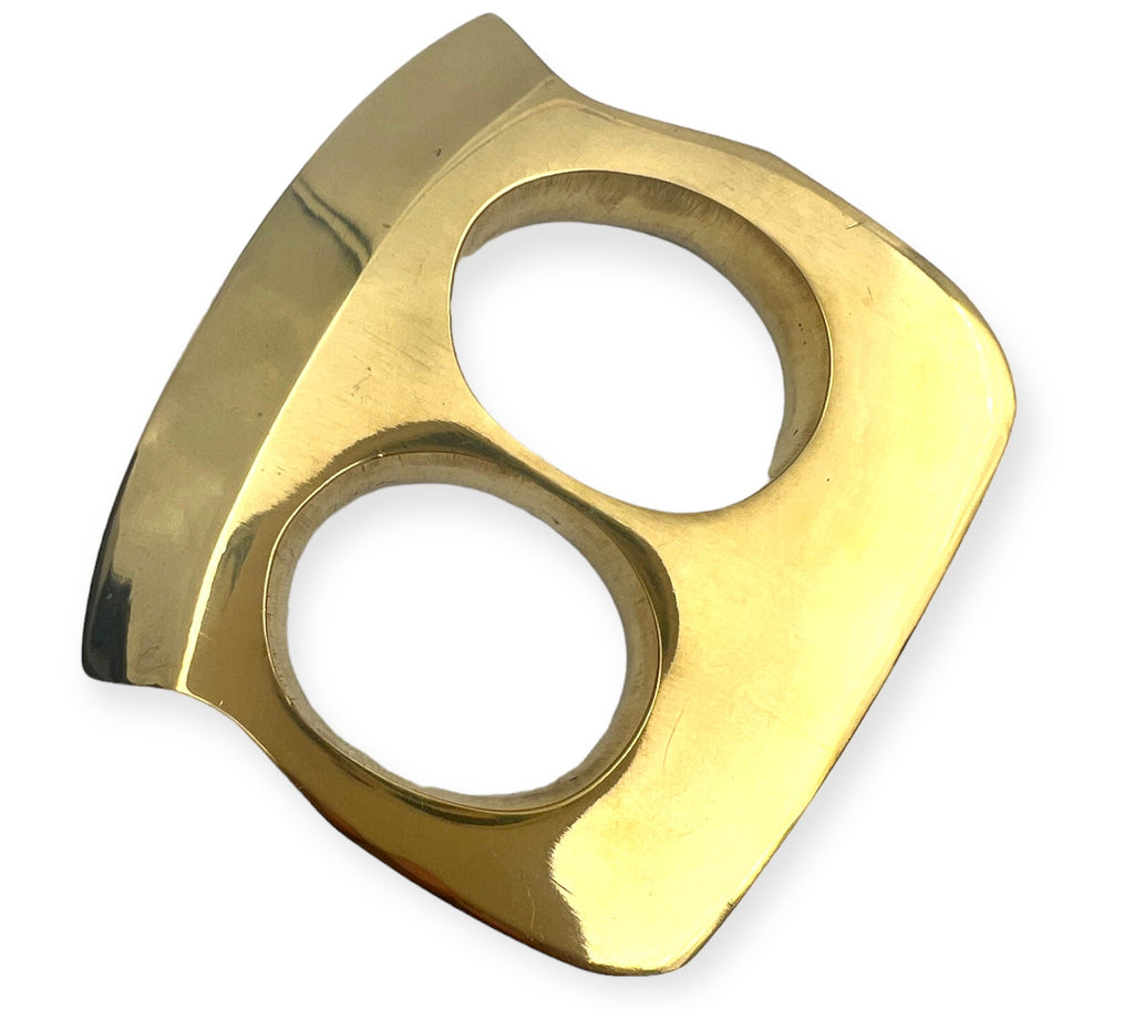 Real Brass Knuckles  2 Fingers