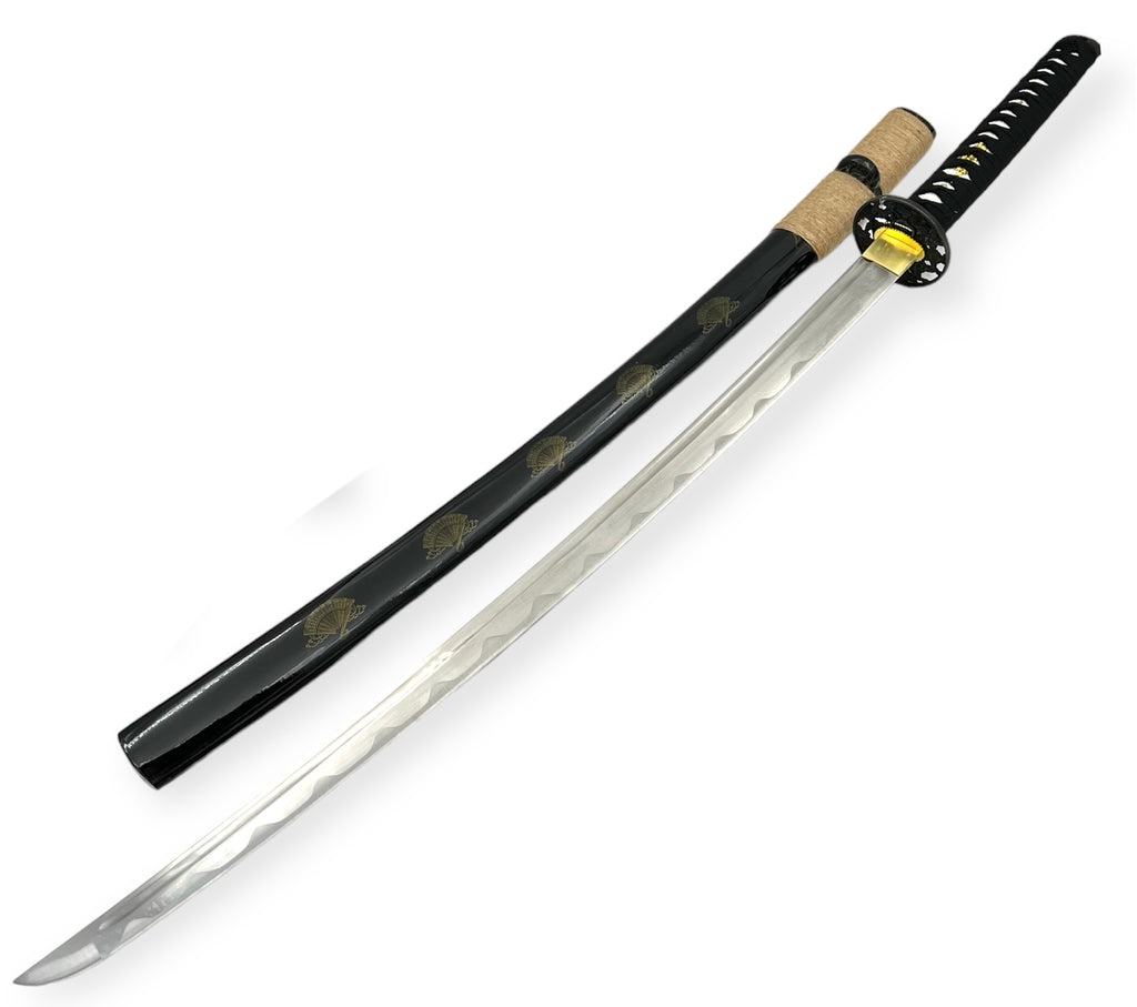 Katana Silver Blade -BLACK  (MSRP: $125) - Free Stand