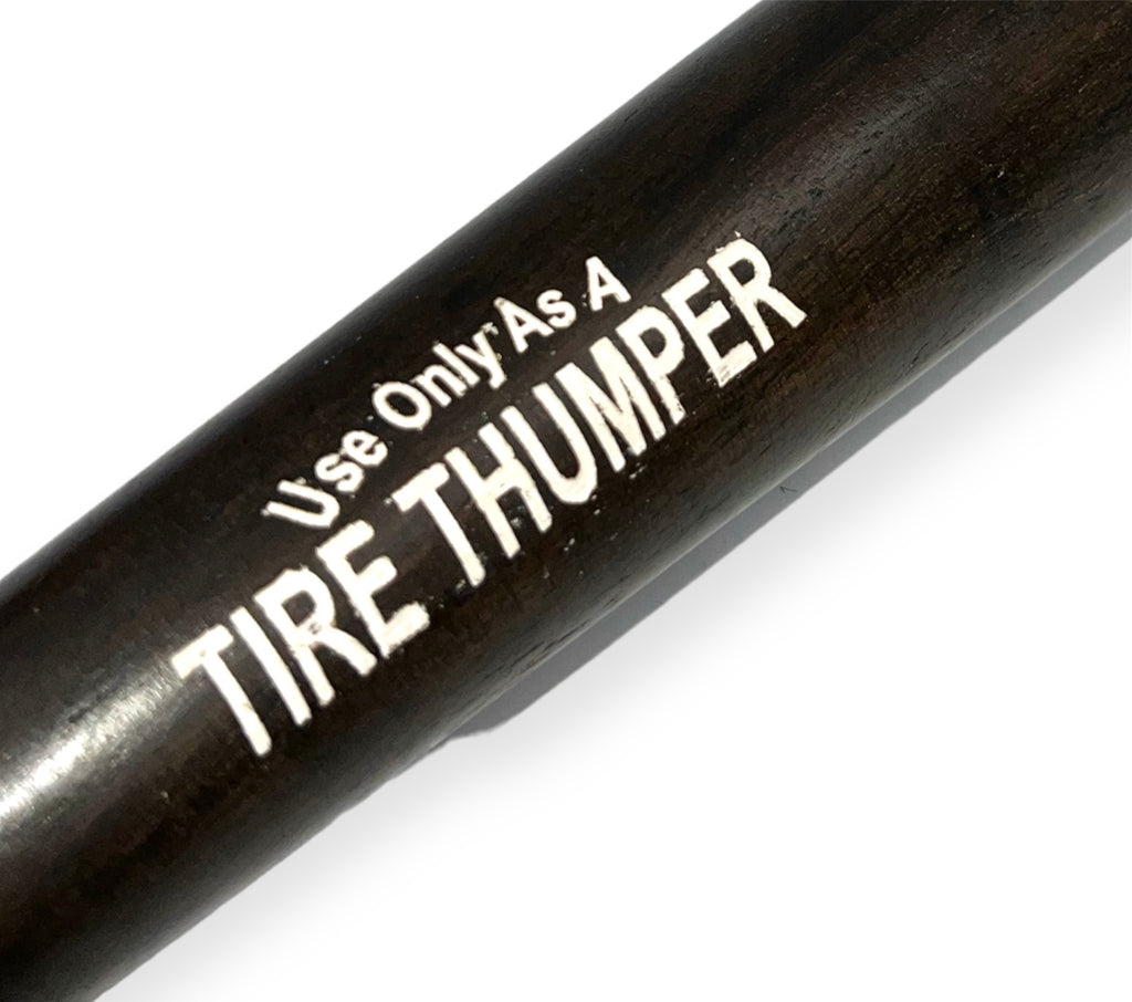 Solid Wood Billy Club Black TYRE THUMPER