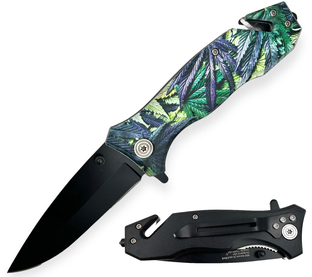 Tiger Usa® Folding Knife W. Clip  Mexico