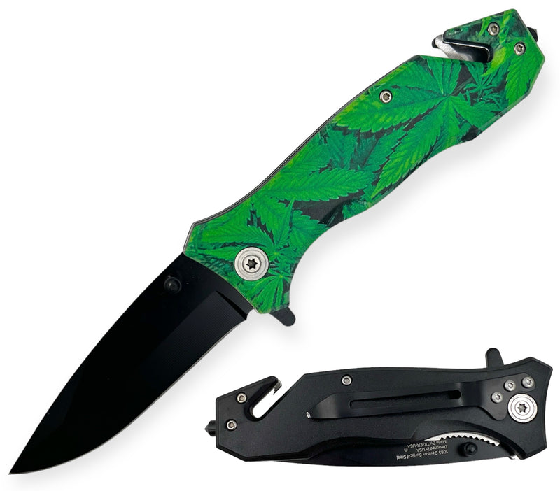 Tiger Usa® Folding Knife W. Clip  Mexico