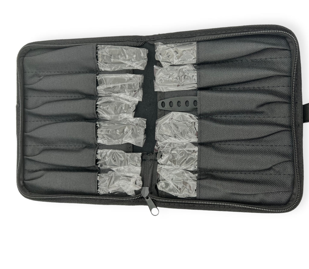 6 Inch Spike Throwing Knives - 12 Piece Set With Nylon Case