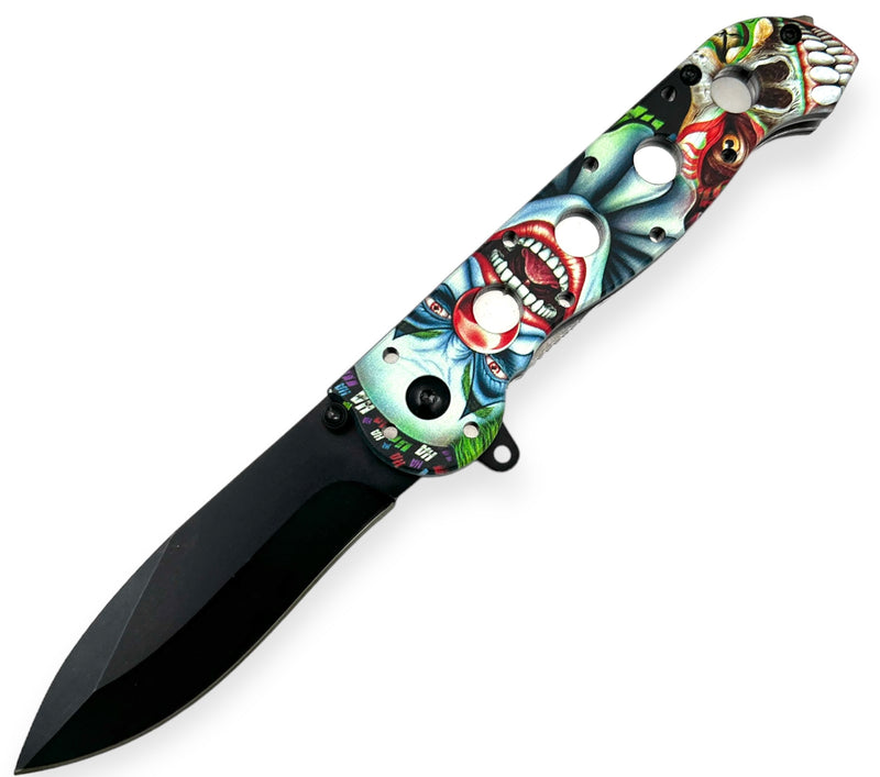 Tiger Usa® Spring Assisted Knife  Joker C