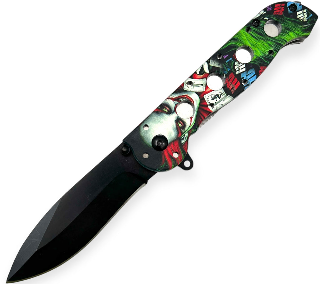 Tiger Usa® Spring Assisted Knife  Joker D