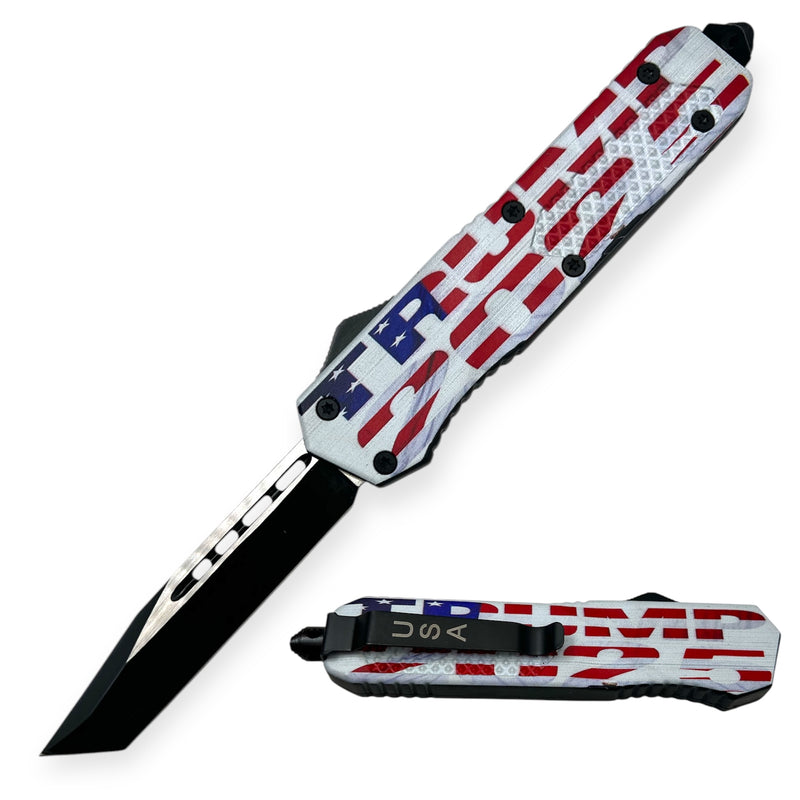 OTF Automatic Knife Trump 2025 Tanto Blade