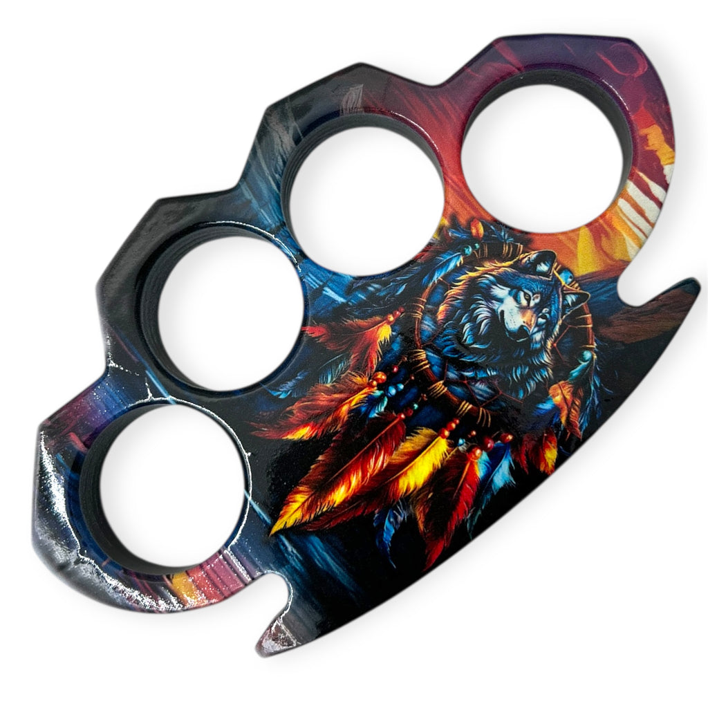 Paper Weight Wolf Dream Catcher