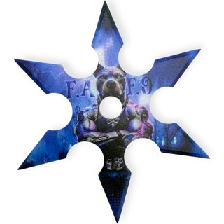 4 Inch 6 Point Throwing Star Ninja Shuriken 1 -FOFO